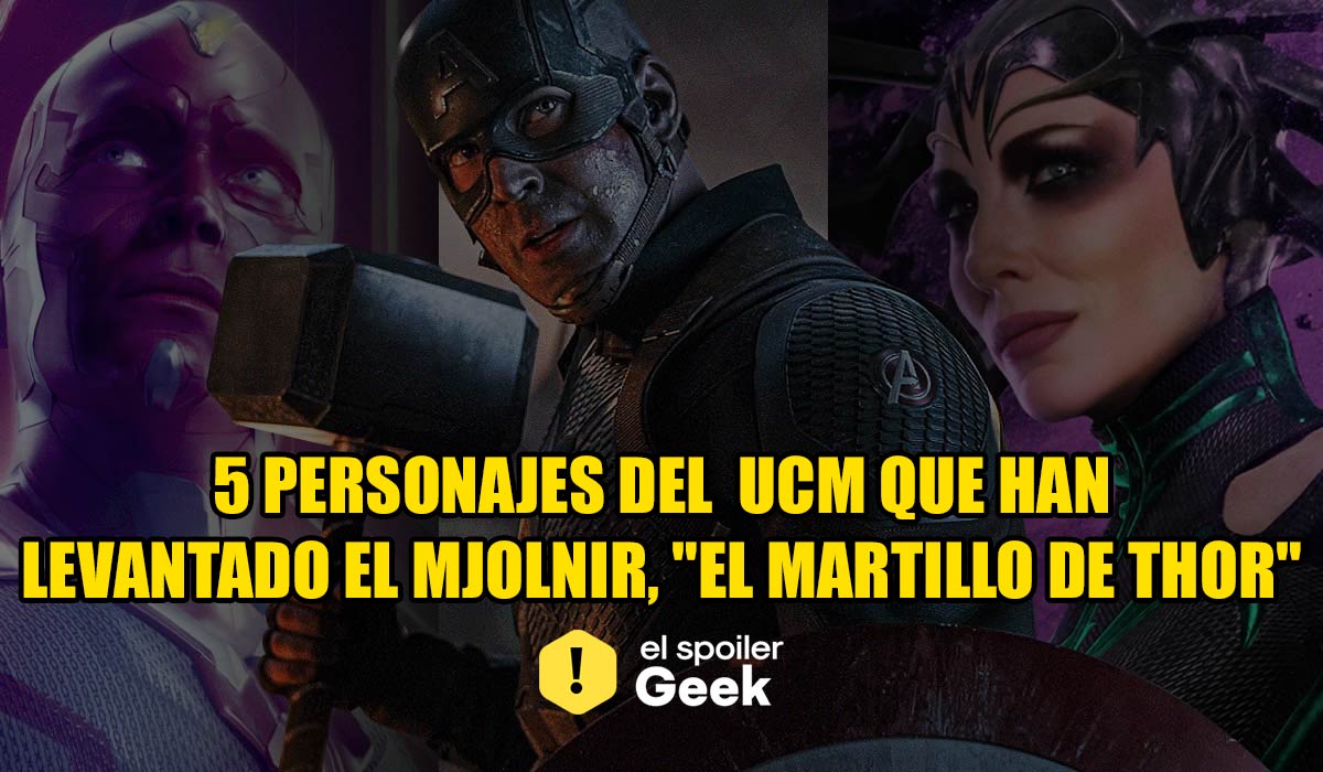 5 Personajes Del UCM Que Han Levantado El Mjolnir El Martillo De Thor