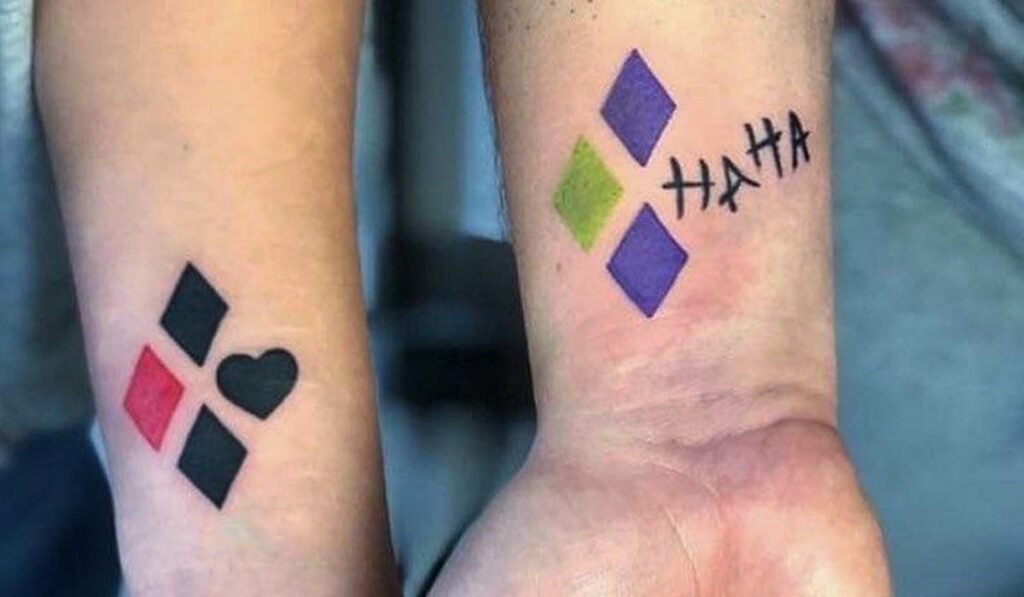 Tatuajes de Harley Quinn y Joker para parejas:¿Qué dicen los tatuajes? -  Películas - El Spoiler Geek