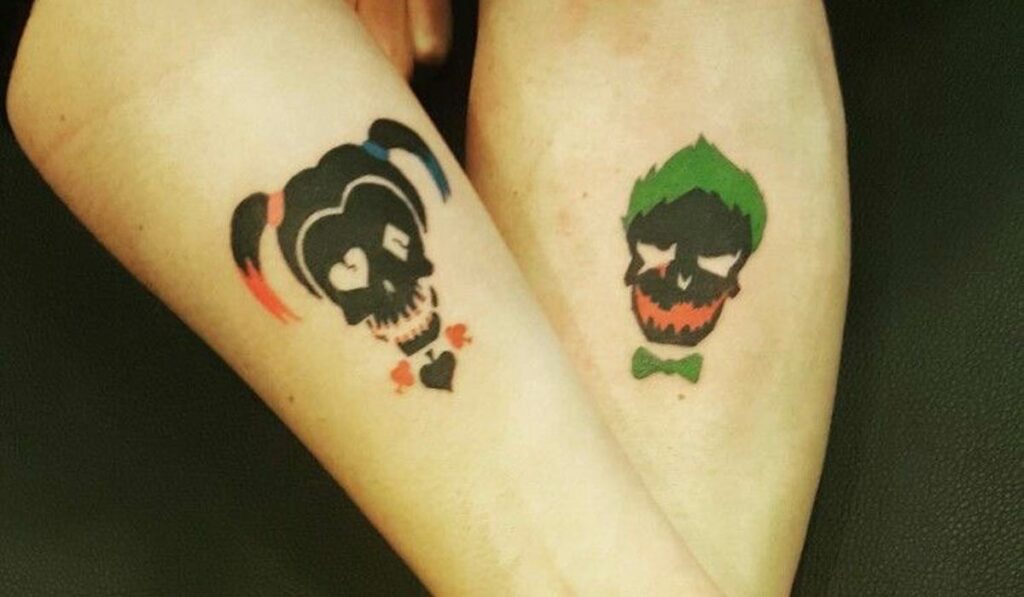 Tatuajes de Harley Quinn y Joker para parejas:¿Qué dicen los tatuajes? -  Películas - El Spoiler Geek