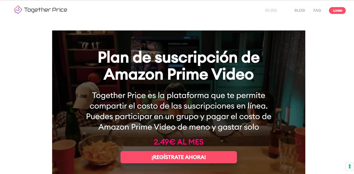 se puede compartir cuenta de amazon prime